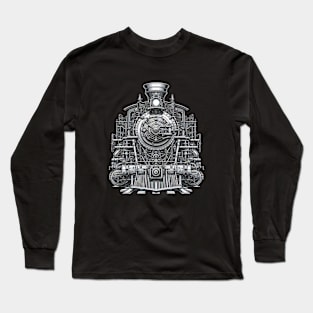 Steampunk Locomotive Long Sleeve T-Shirt